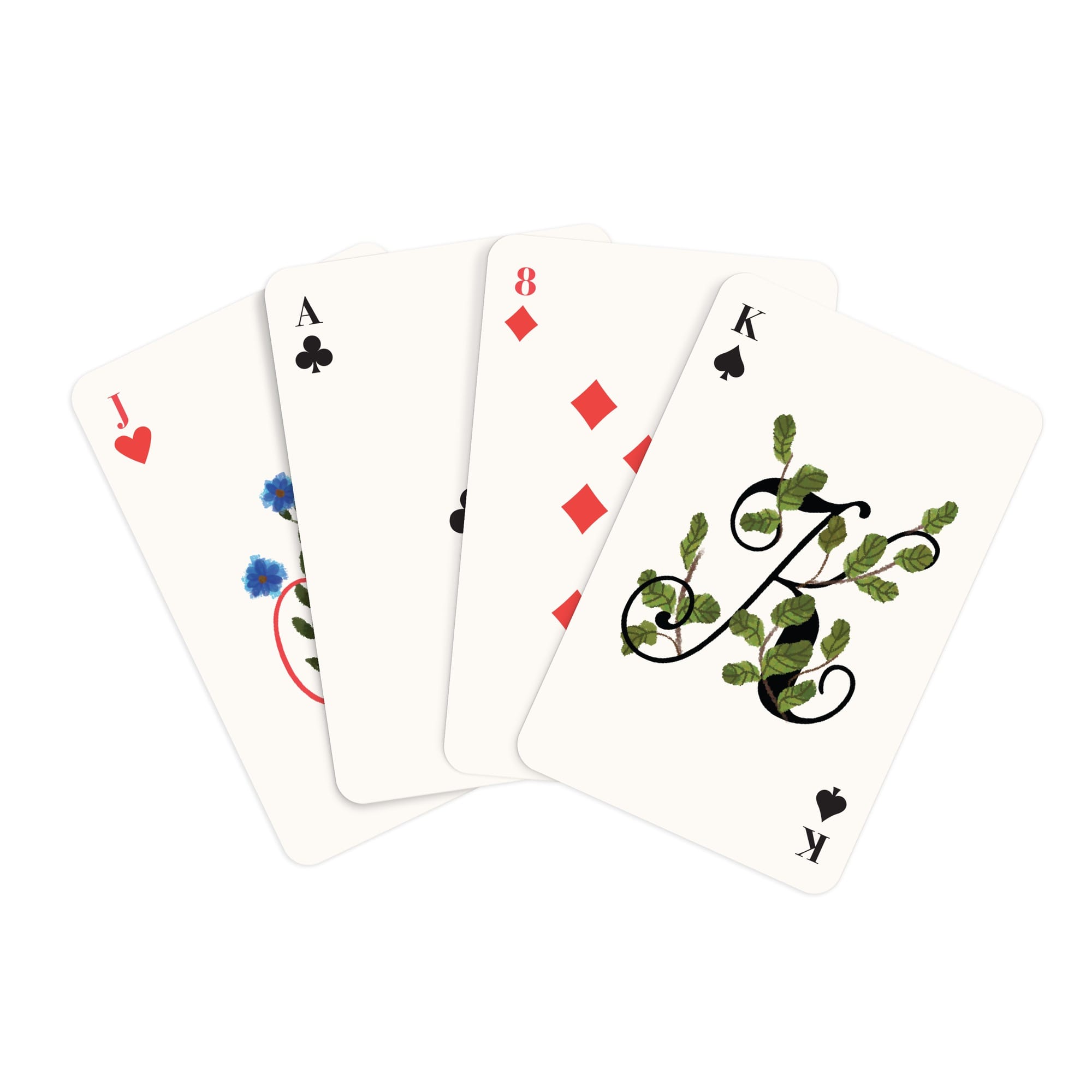 galison-joy-laforme-plant-kingdom-spielkarten-set-2-decks image 6