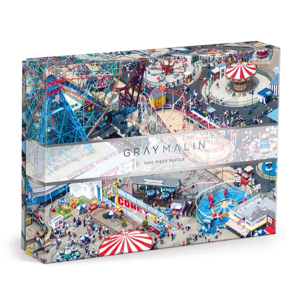 galison-gray-malin-coney-island-1000-teile-puzzle-strand image 1