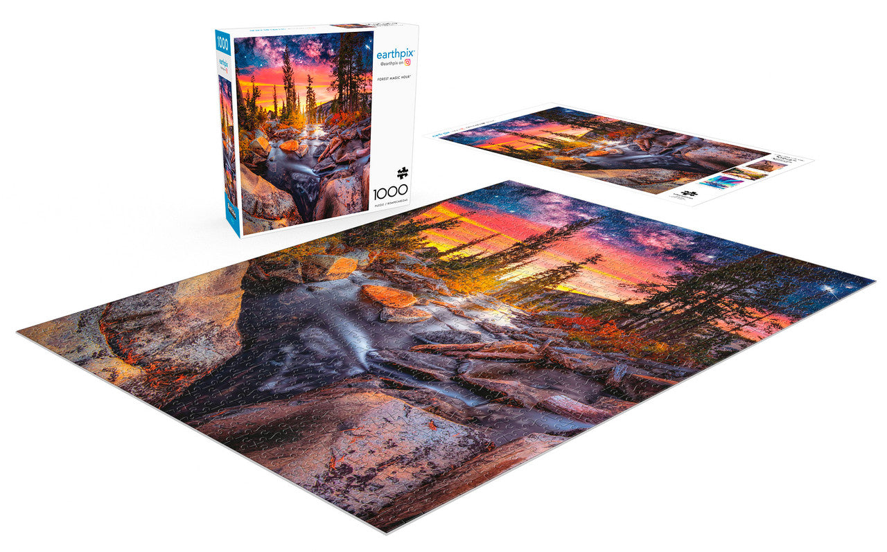 buffalo-games-forest-magic-hour-1000-teile-puzzle-wald image 4