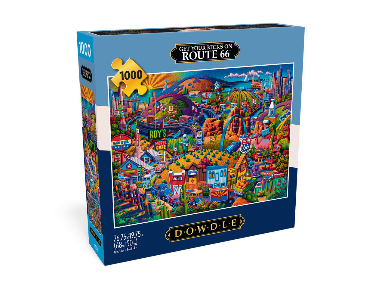 buffalo-games-eric-dowdle-route-66-1000-teile-puzzle-usa image 4
