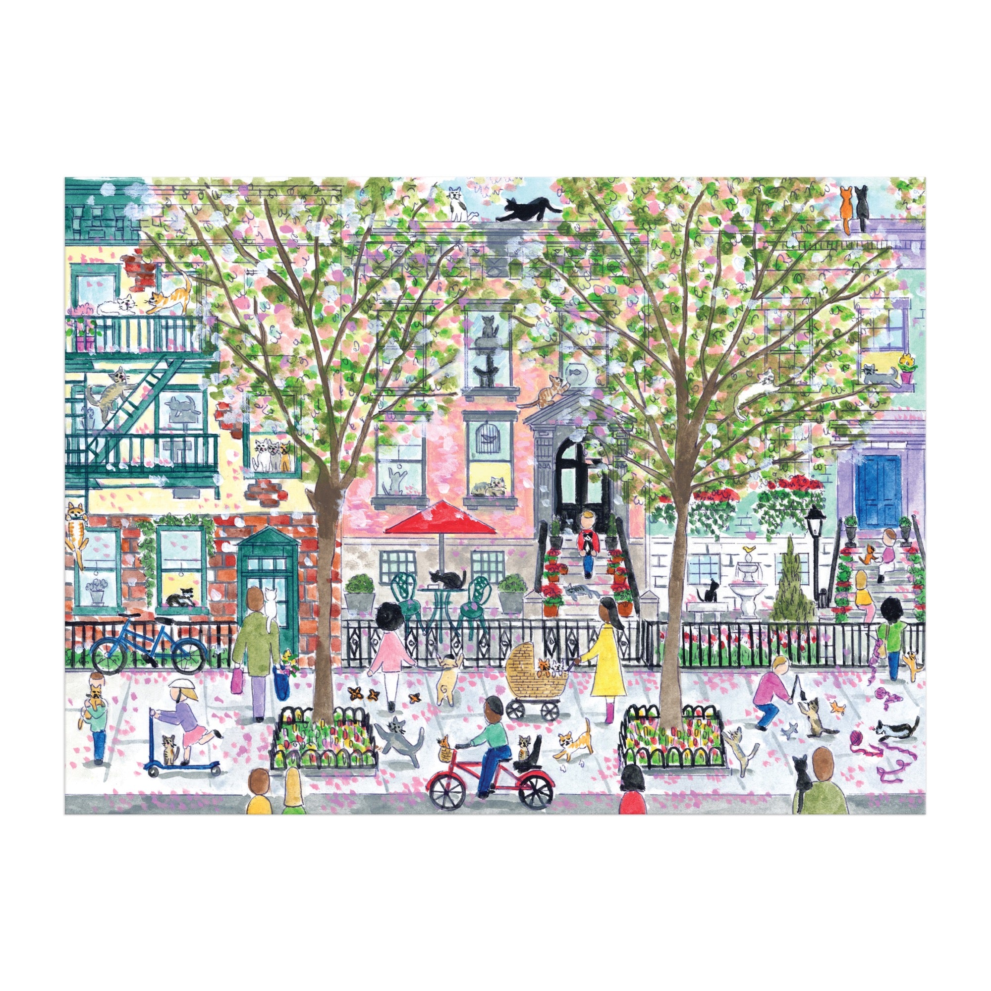 galison-storrings-cats-in-the-city-puzzle-1000-teile-katzen image 7