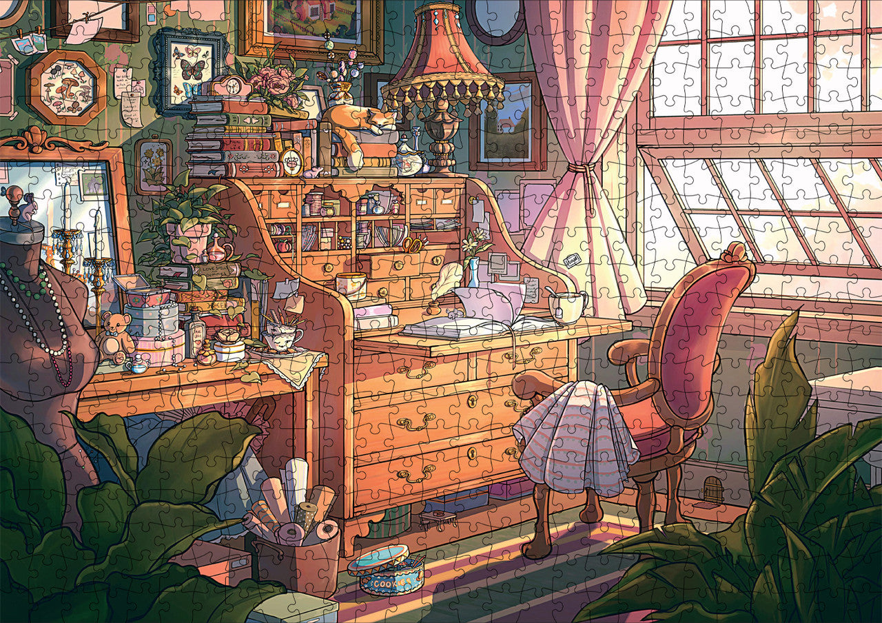 buffalo-games-bonjour-hideaway-hollow-puzzle-500-teile-b-ro image 2