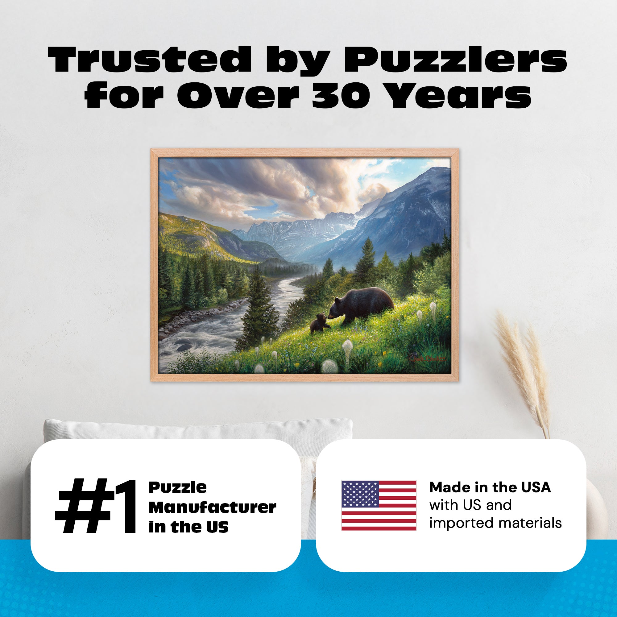 buffalo-games-charles-black-mountain-momma-puzzle-1000-teile image 4