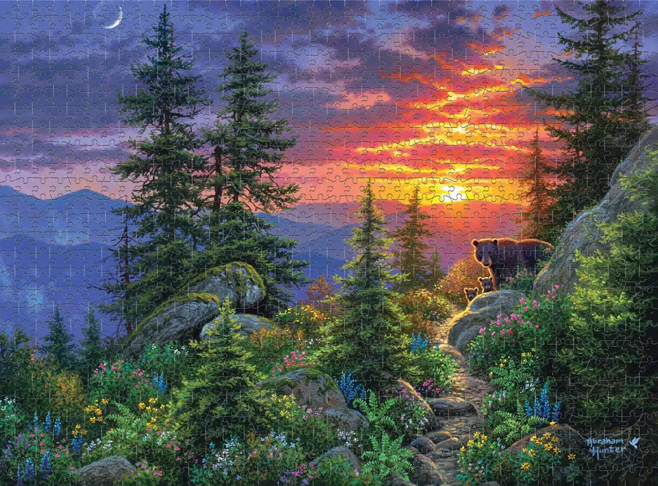 buffalo-games-from-the-ashes-puzzle-1000-teile-b-r-abraham-hunter image 1