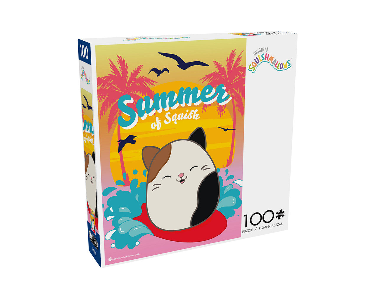 buffalo-games-squishmallow-summer-puzzle-100-teile-cam-cat image 3