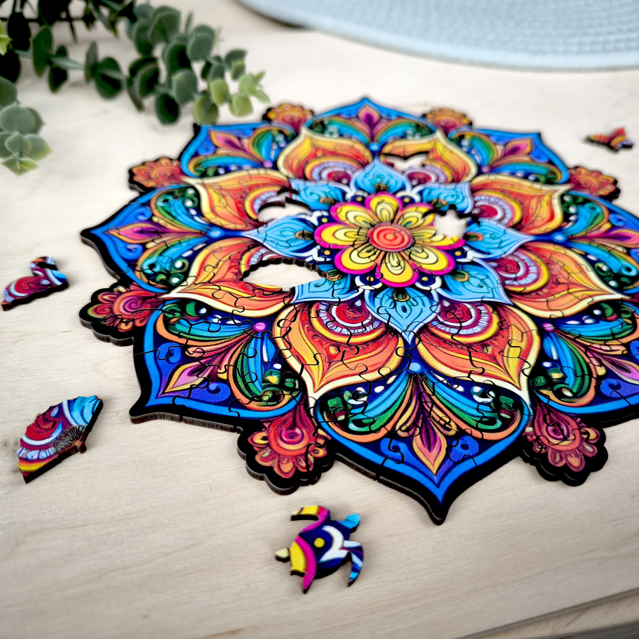 milliwood-peace-and-harmony-puzzle-100-teile-mandala-orange image 6