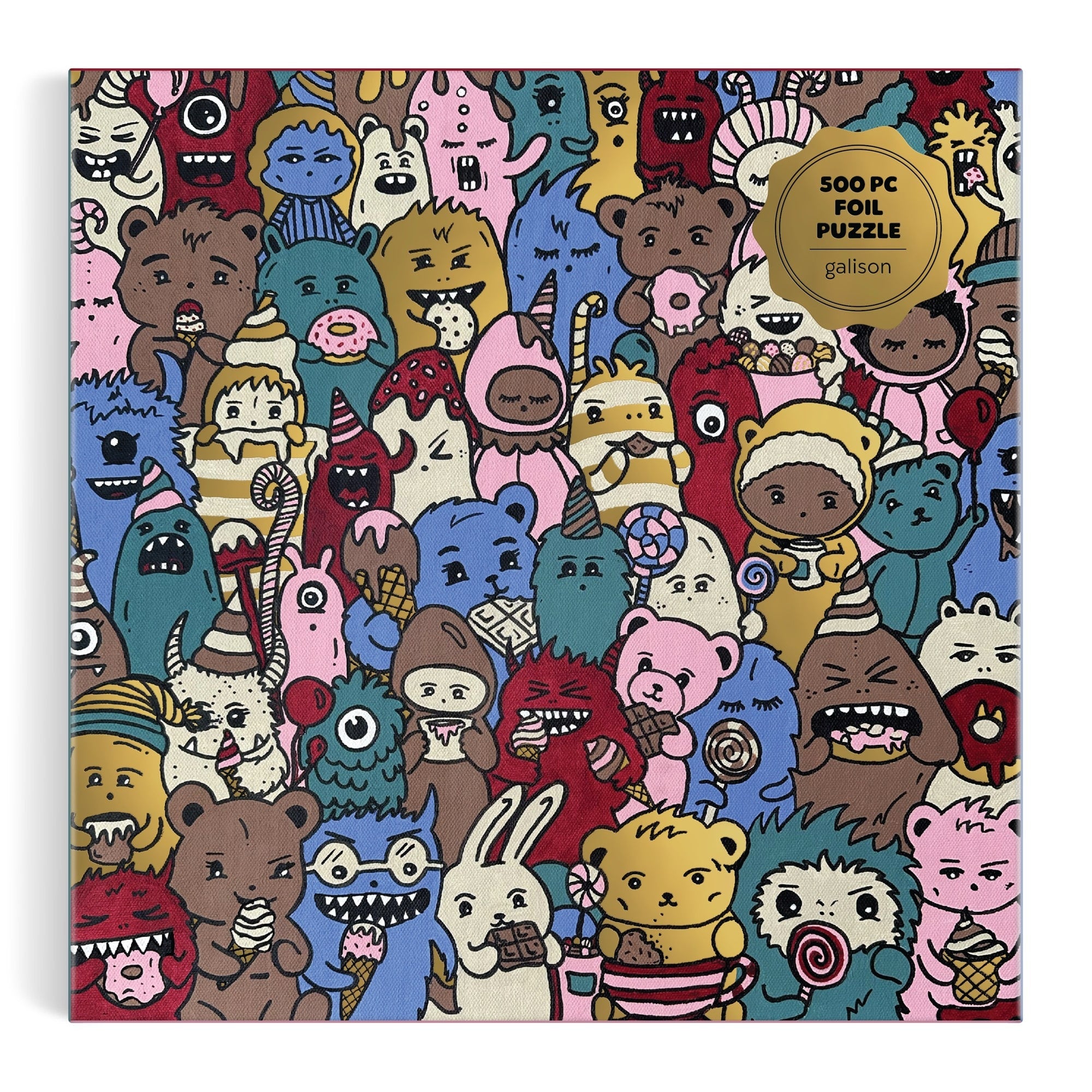 galison-barbtropolis-sweet-dreams-500-teile-foil-puzzle image 2