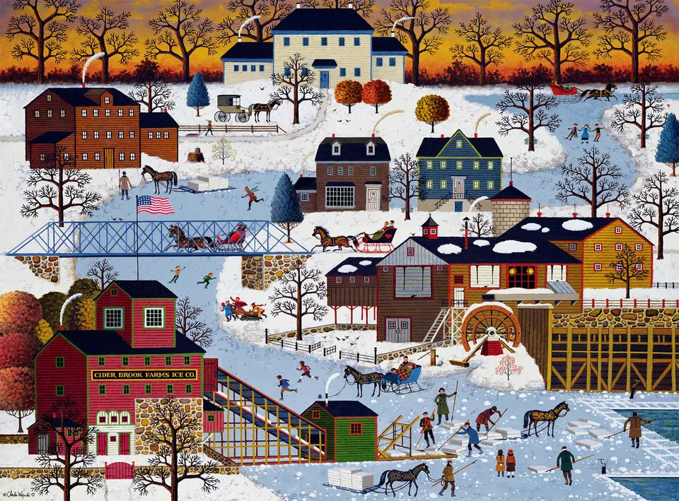 buffalo-games-wysocki-cider-brook-farms-puzzle-1000-teile-winter image 1