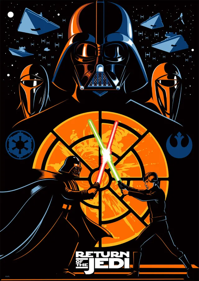 buffalo-games-star-wars-the-final-duel-puzzle-300-teile-xxl image 1