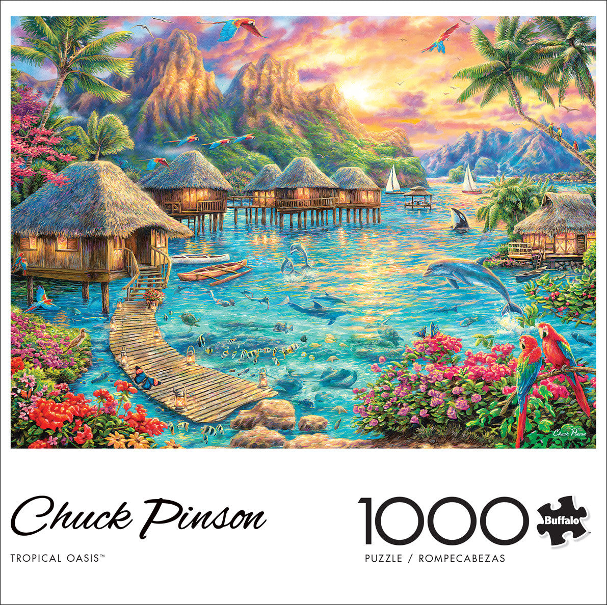 buffalo-games-tropical-oasis-puzzle-1000-teile-pinson image 2