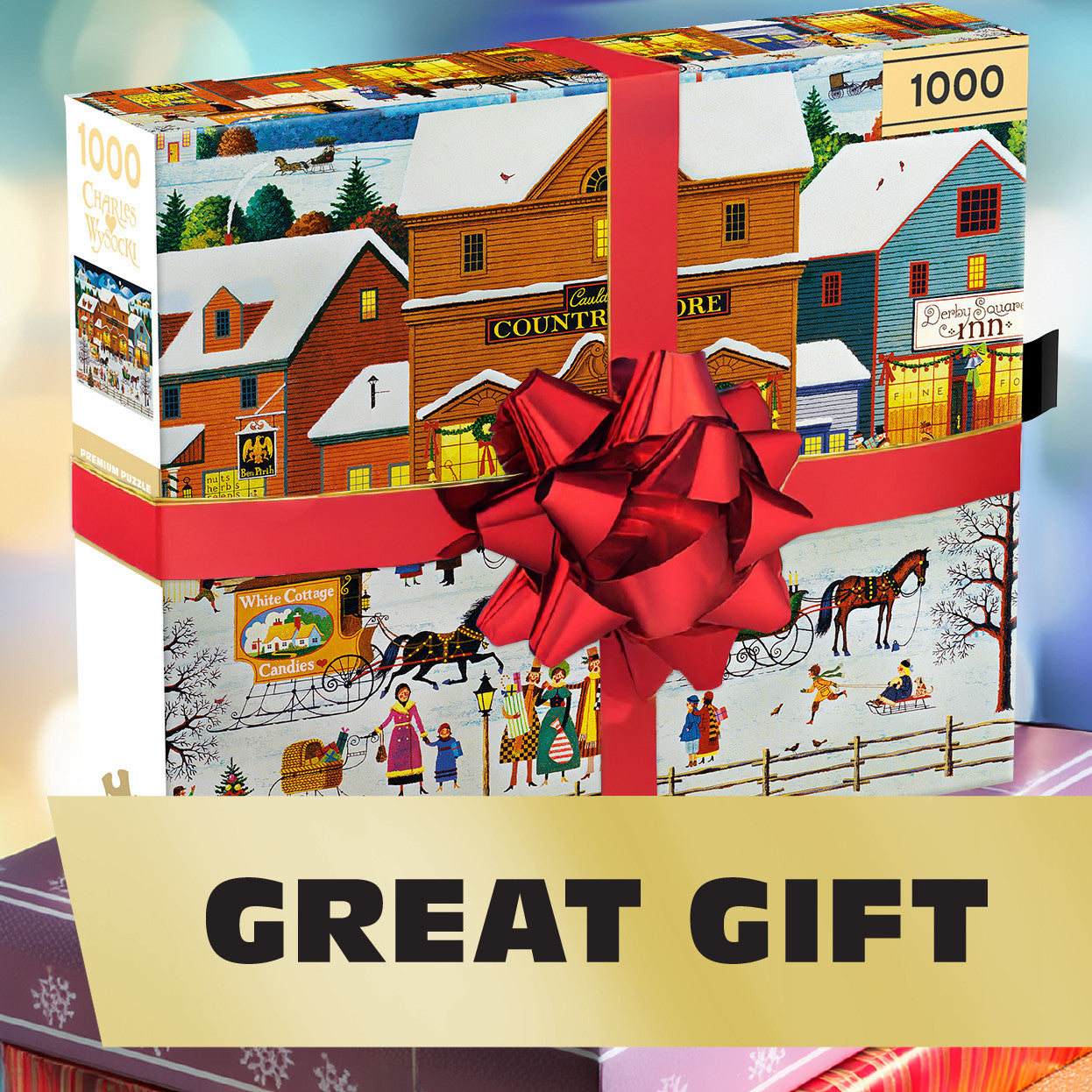 buffalo-games-wysocki-cauldwell-s-country-store-puzzle-1000-teile-winter image 4