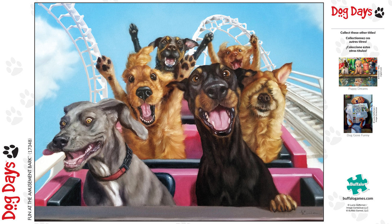 buffalo-games-dog-days-fun-at-the-amusement-bark-750-teile-puzzle-hunde image 3