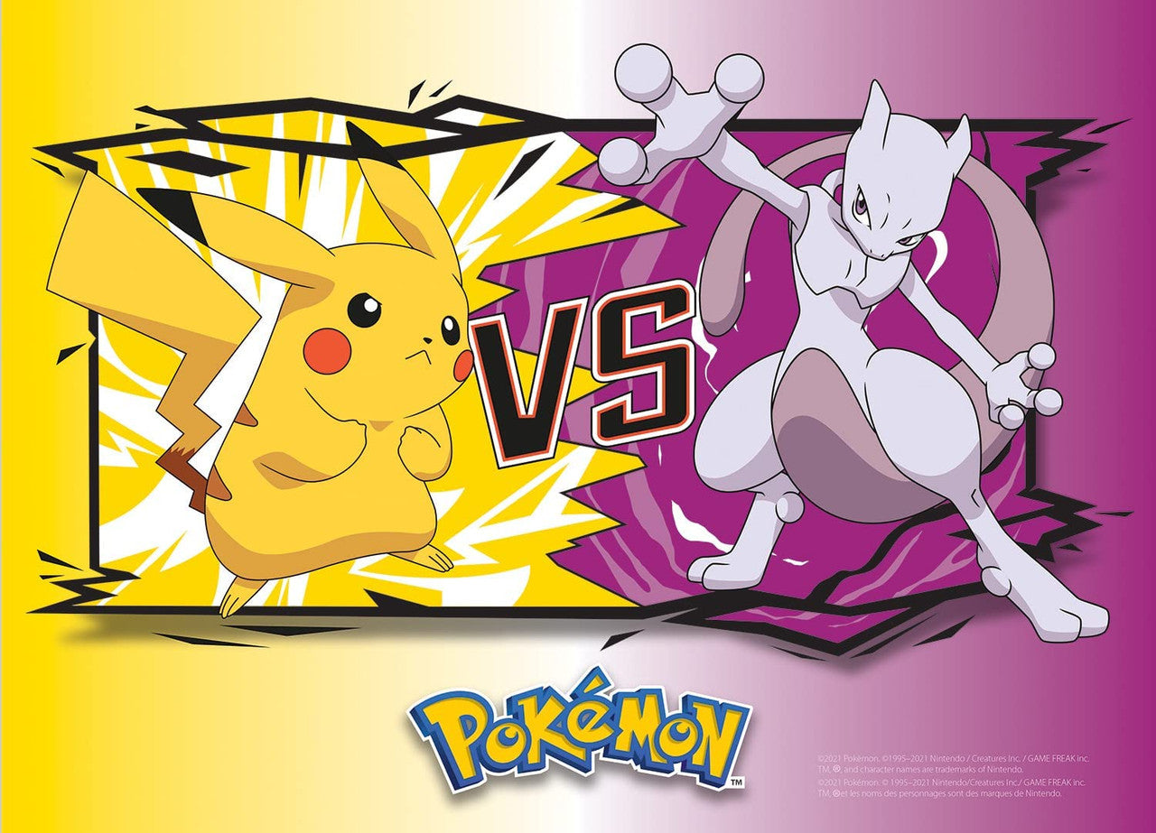 buffalo-games-pokemon-versus-puzzle-100-teile-pikachu-mewtwo image 2