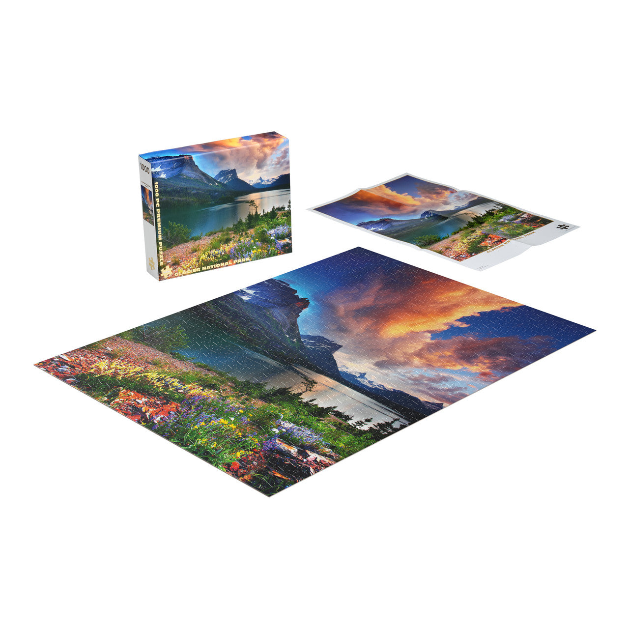 buffalo-games-gold-glacier-national-park-puzzle-1000-teile image 2
