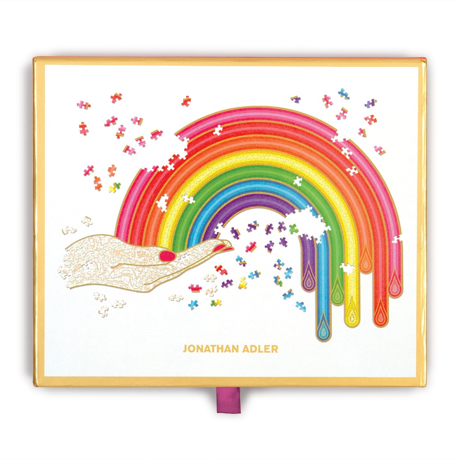 galison-jonathan-adler-rainbow-hand-750-teile-form-puzzle-folie image 2