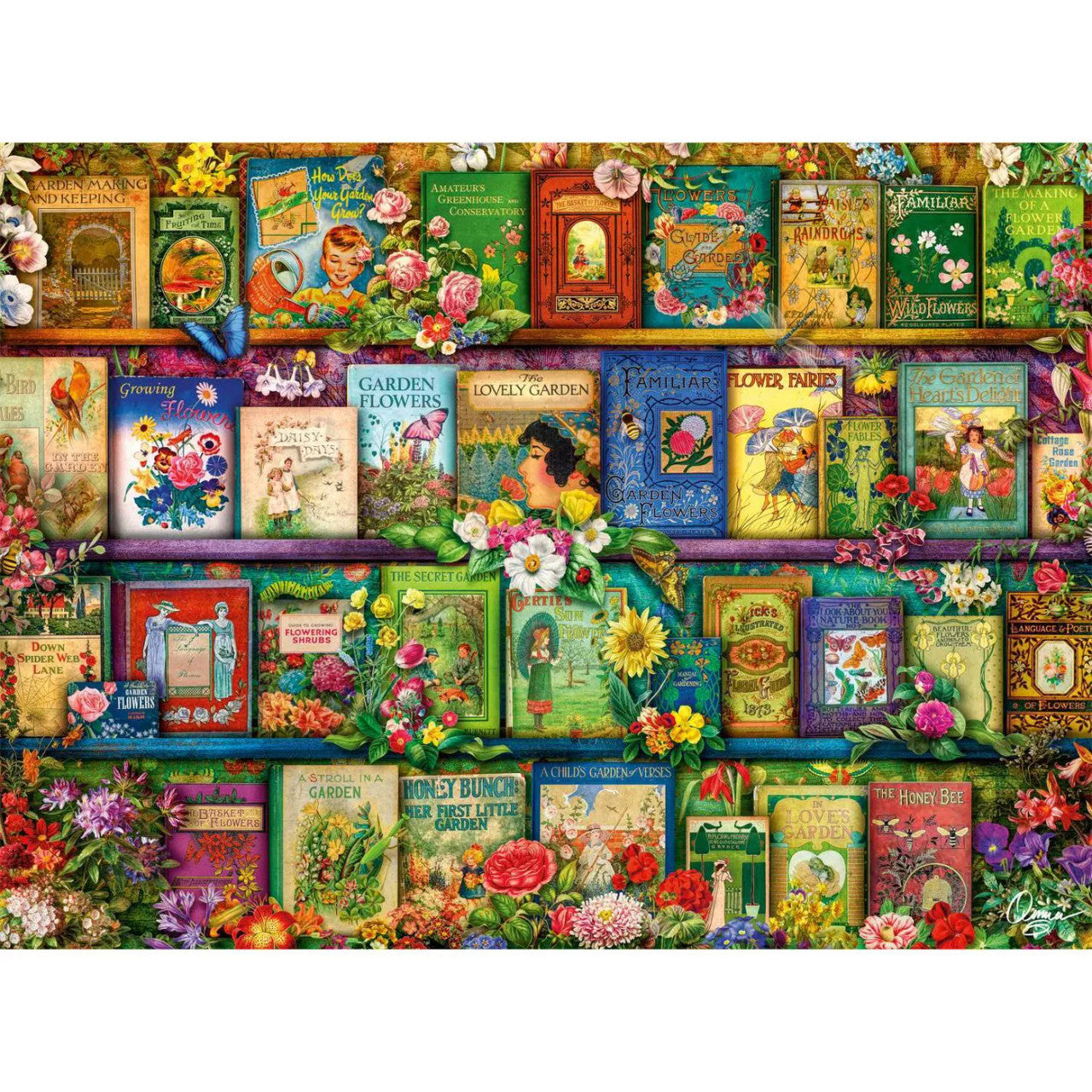 buffalo-games-stewart-vintage-summer-books-puzzle-1000-teile image 3