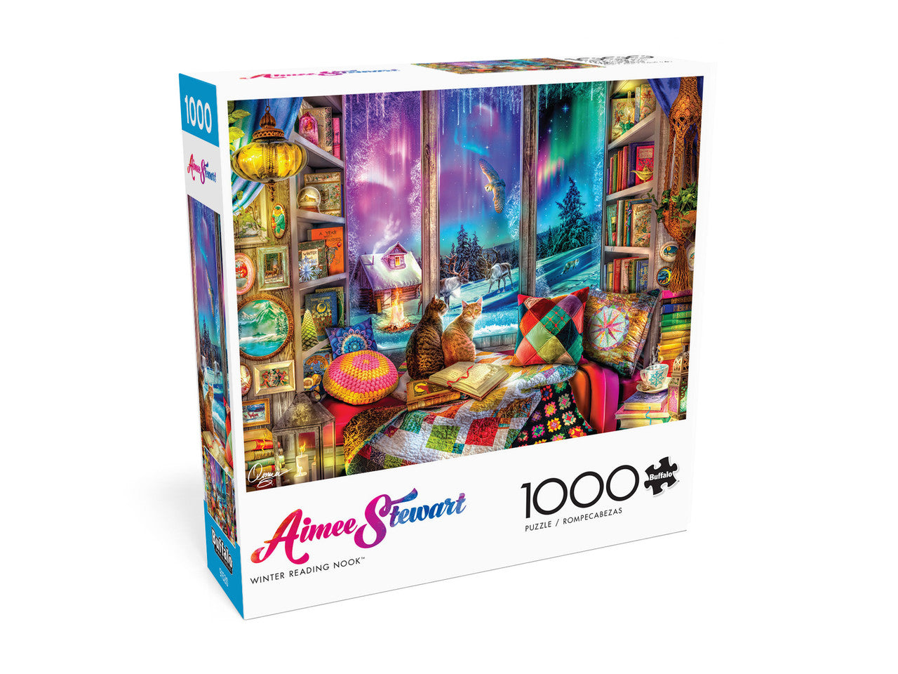 buffalo-games-reading-nook-1000-teile-puzzle-katzen image 3