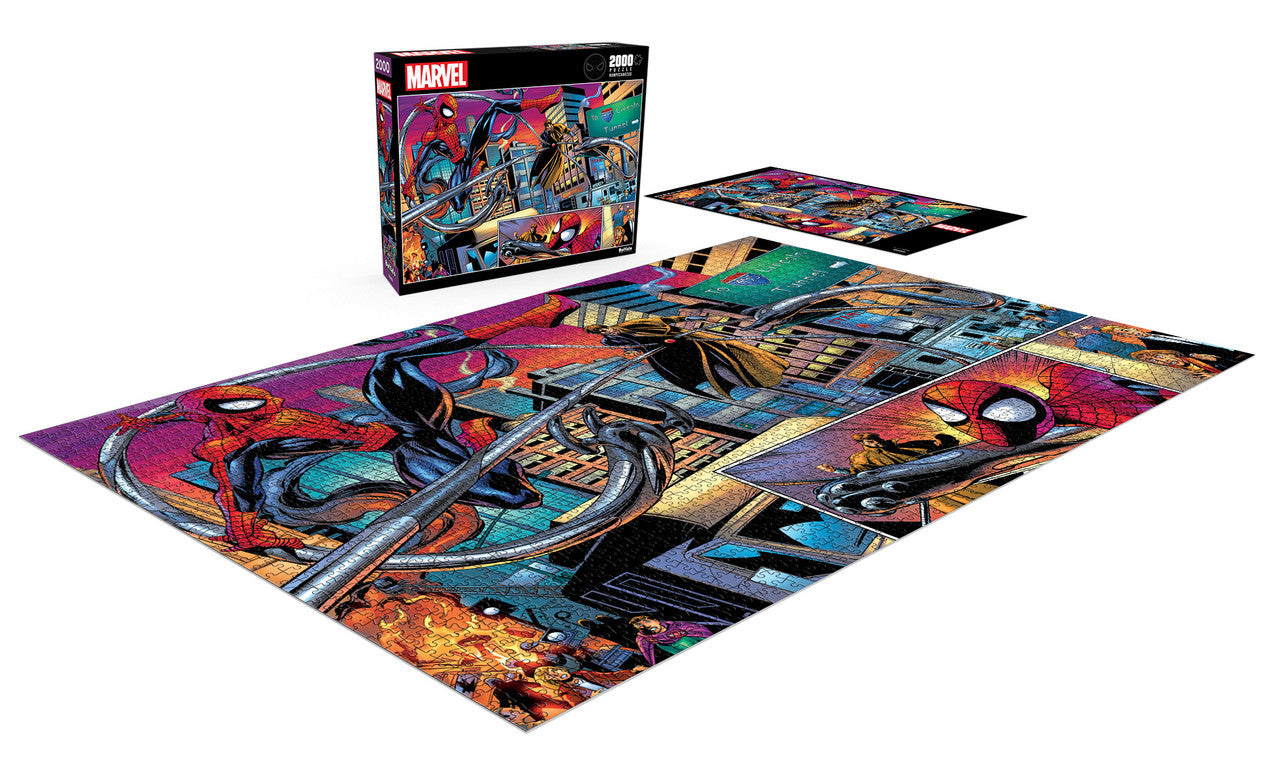 buffalo-games-spider-man-vs-doctor-octopus-puzzle-2000-teile-marvel image 4