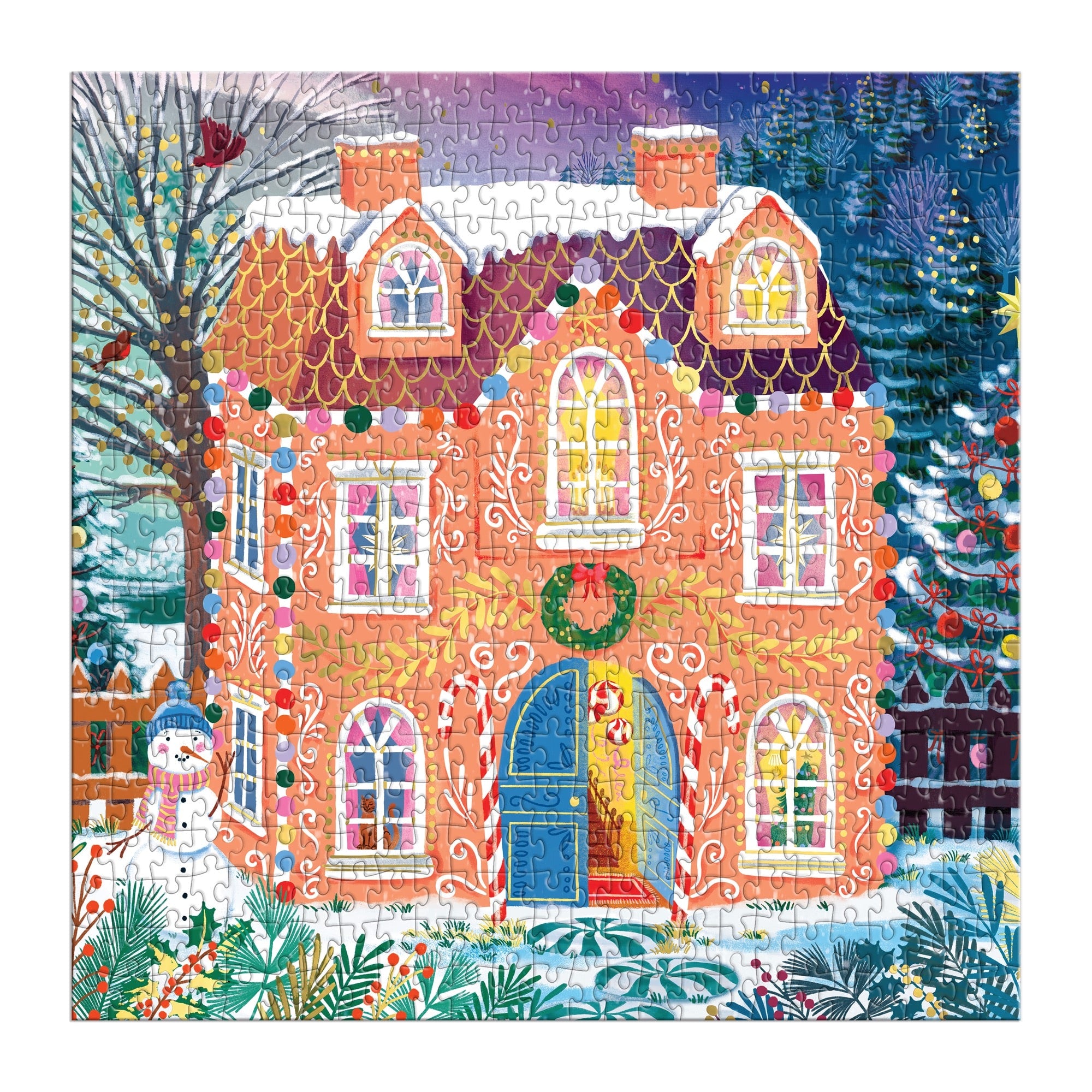 galison-home-sweet-holidays-500-teile-foil-puzzle-weihnachten image 3