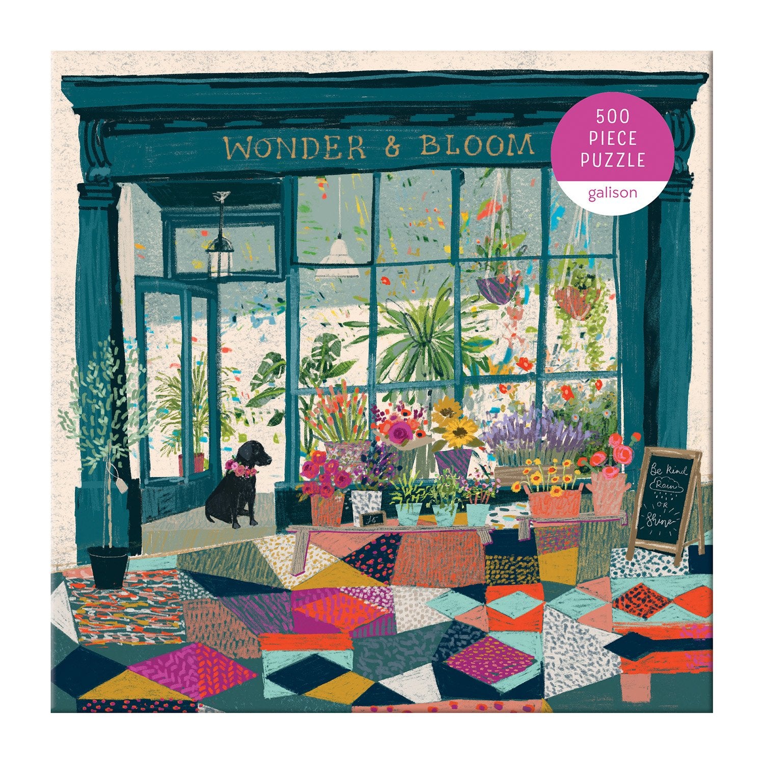 galison-wonder-bloom-500-teile-puzzle-pflanzenladen image 2