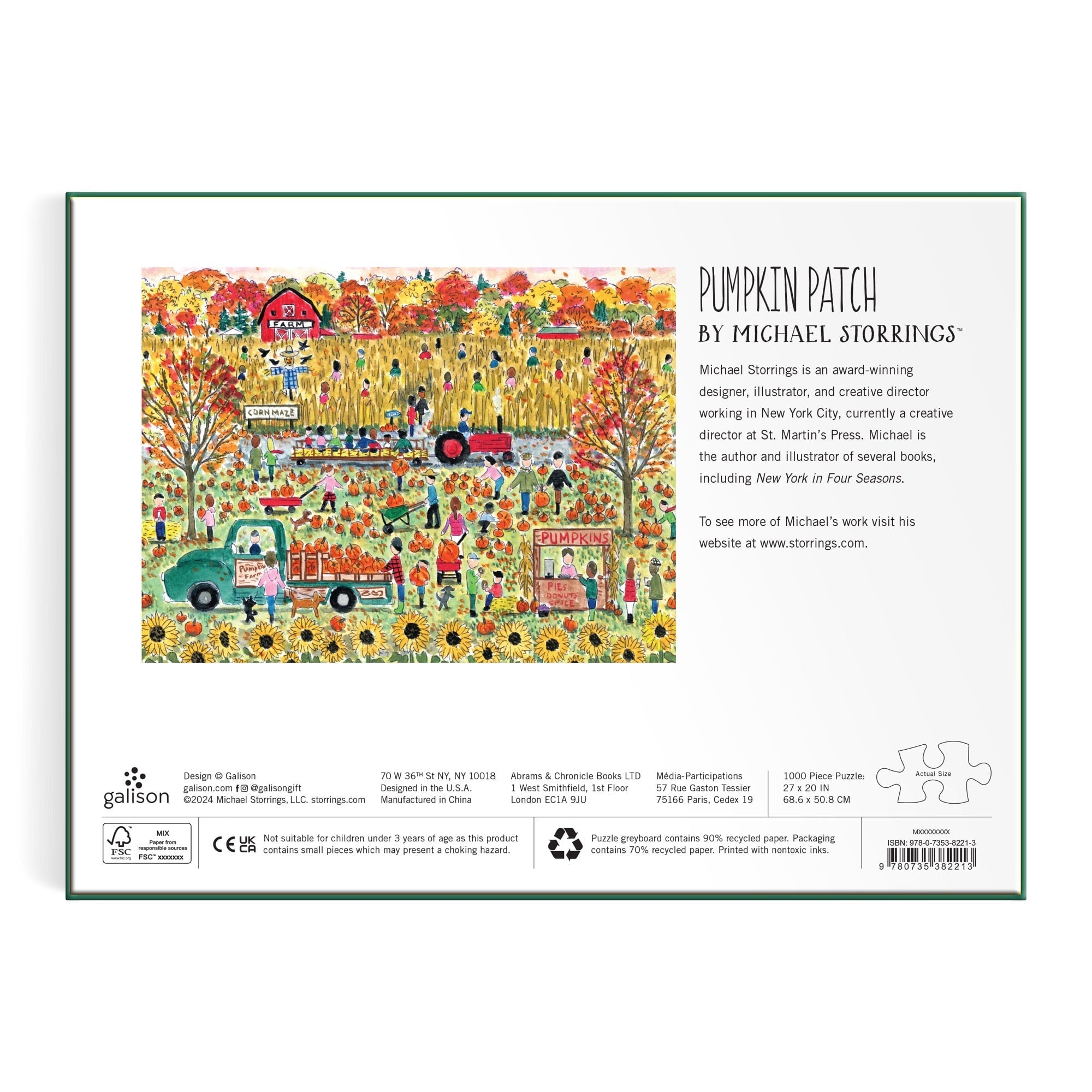 galison-storrings-pumpkin-patch-1000-teile-puzzle-herbst image 6