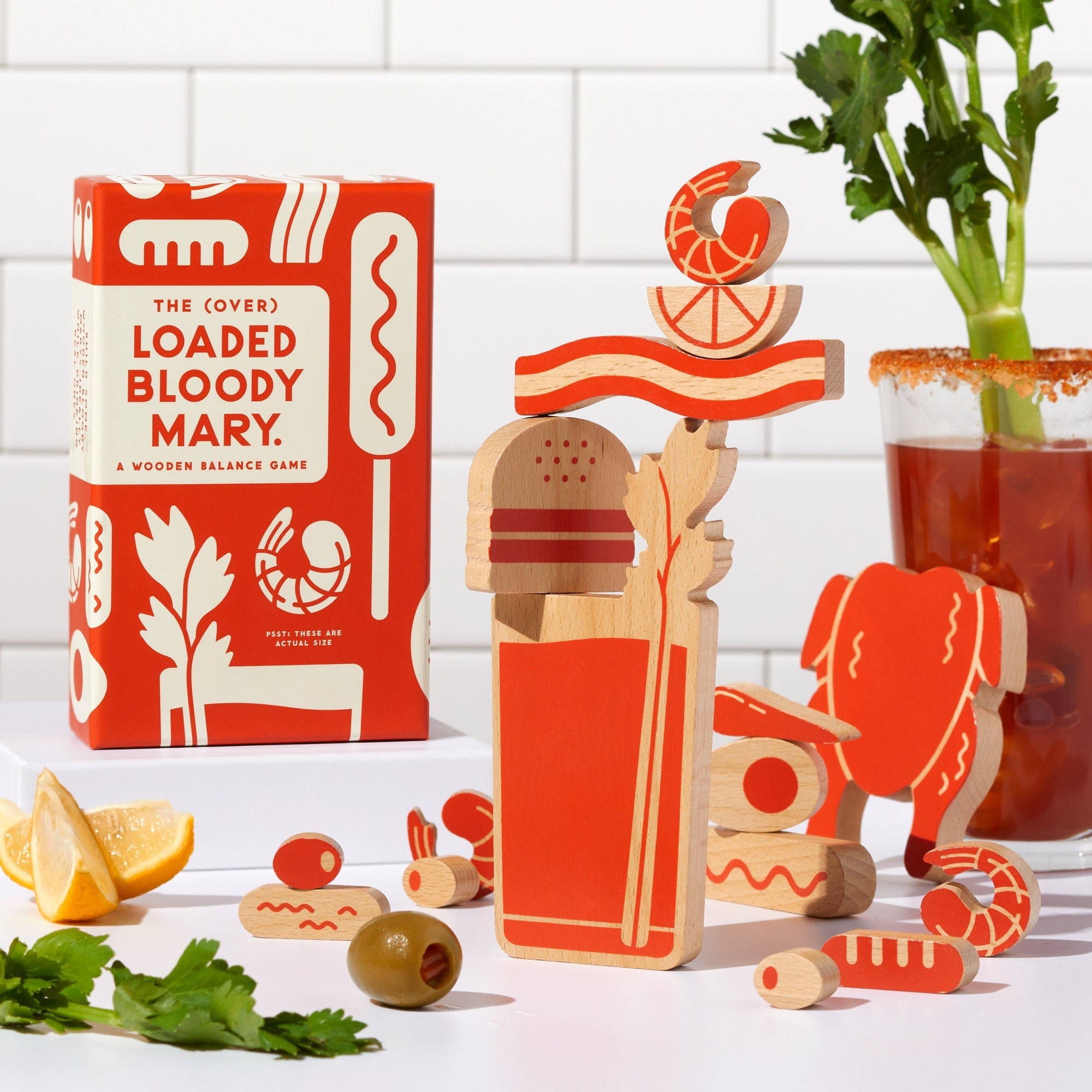 galison-loaded-bloody-mary-balance-spiel-holz-10-teile image 3