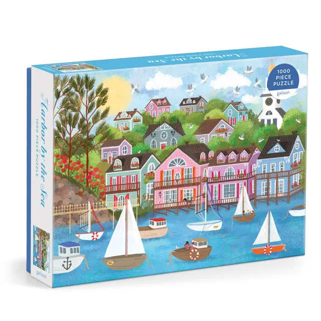 galison-joy-laforme-harbor-by-the-sea-1000-teile-puzzle-meer image 1