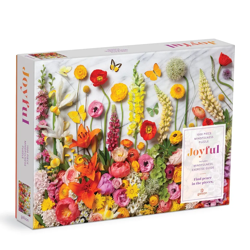 galison-jigsaw-puzzles-joyful-1000-teile-puzzle-blumen image 1