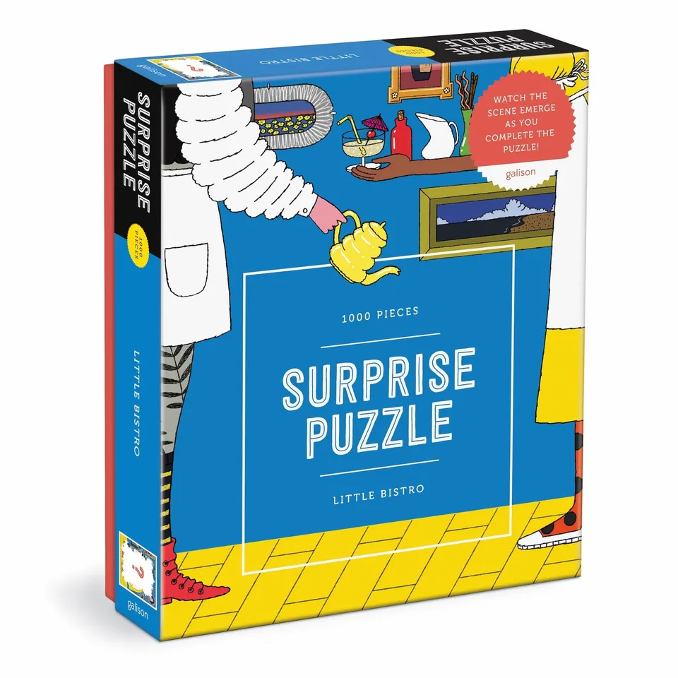 galison-jigsaw-little-bistro-surprise-puzzle-1000-teile image 1