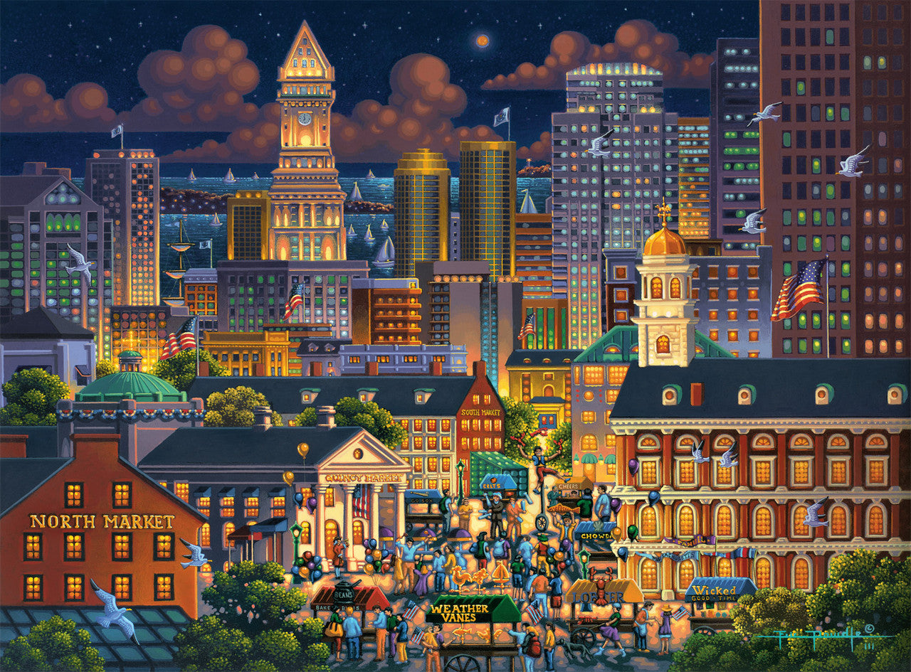 buffalo-games-eric-dowdle-boston-market-1000-teile-puzzle-stadt image 1