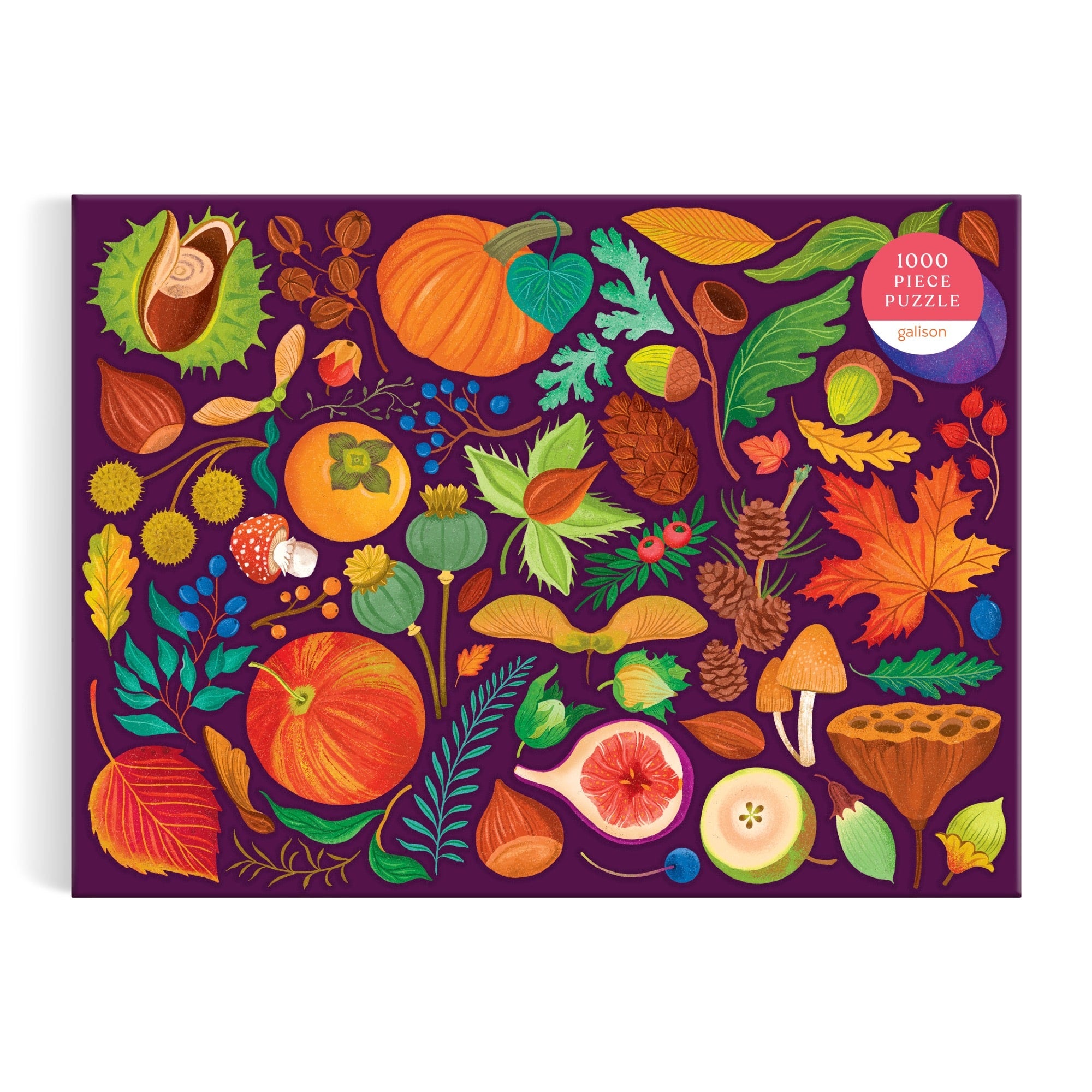 galison-world-of-fall-flora-puzzle-1000-teile-herbst image 2