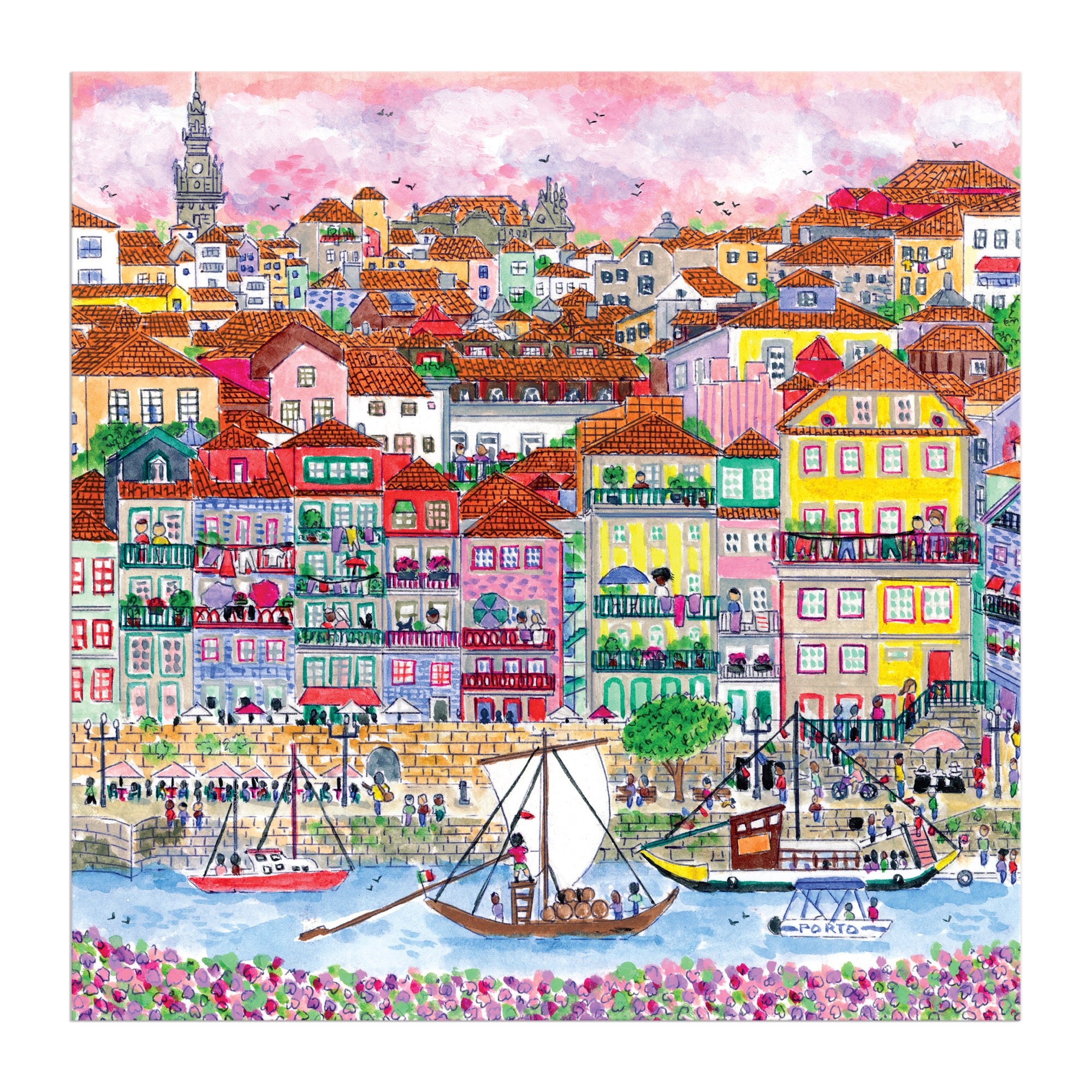 galison-colors-of-porto-puzzle-500-teile-michael-storrings image 7