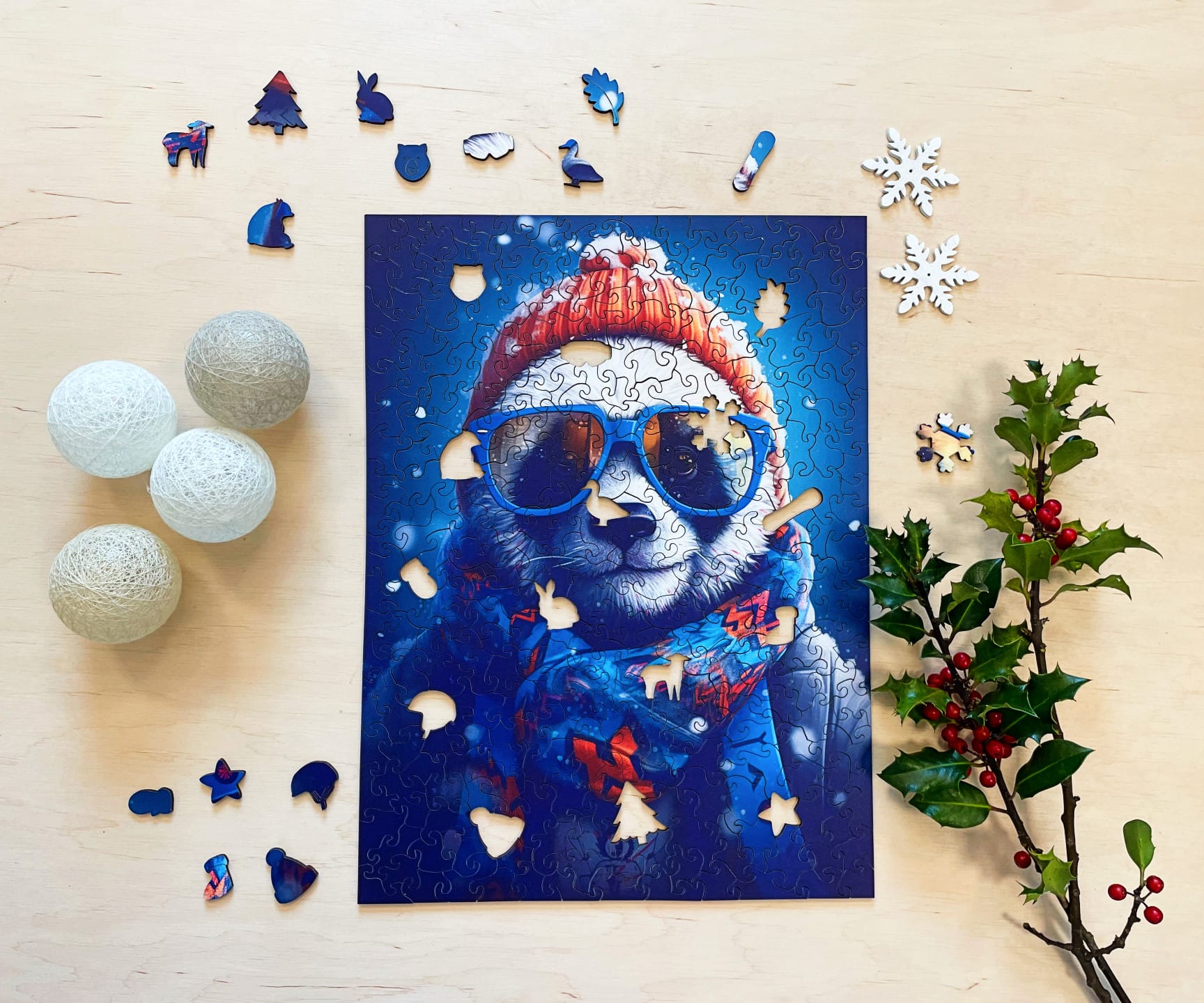milliwood-cold-is-cool-panda-holzpuzzle-316-teile-cezary image 4