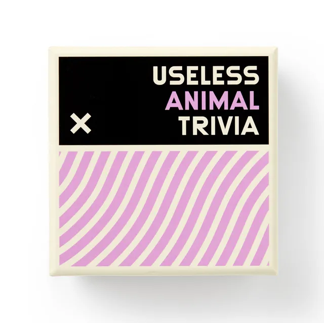 galison-useless-animal-trivia-quizspiel-200-karten-tiere image 1