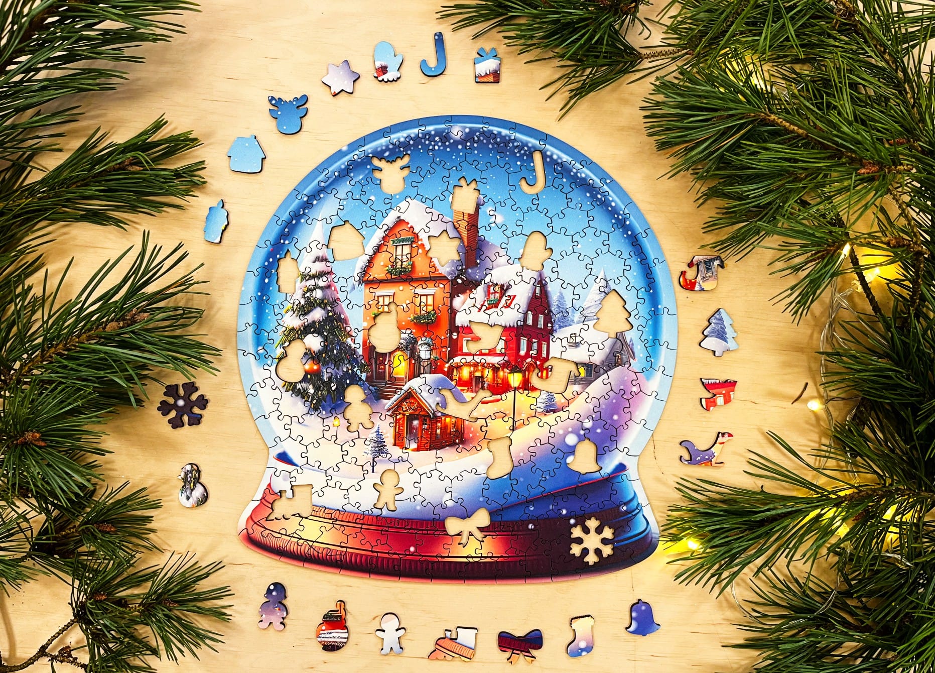 milliwood-christmas-holzpuzzle-christmas-wonderland-200-teile image 5