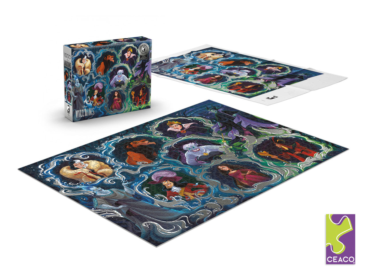 ceaco-silver-select-disney-villains-1000-teile-puzzle-b-sewichte image 4