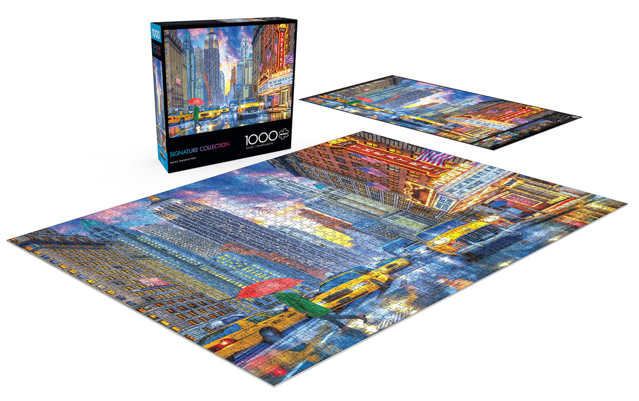 buffalo-games-rainy-manhattan-puzzle-1000-teile-new-york image 3