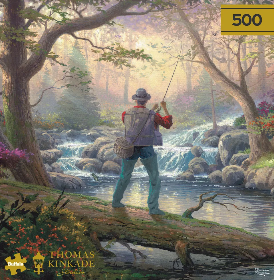 buffalo-games-gold-thomas-kinkade-500-teile-puzzle-geschenkbox image 1
