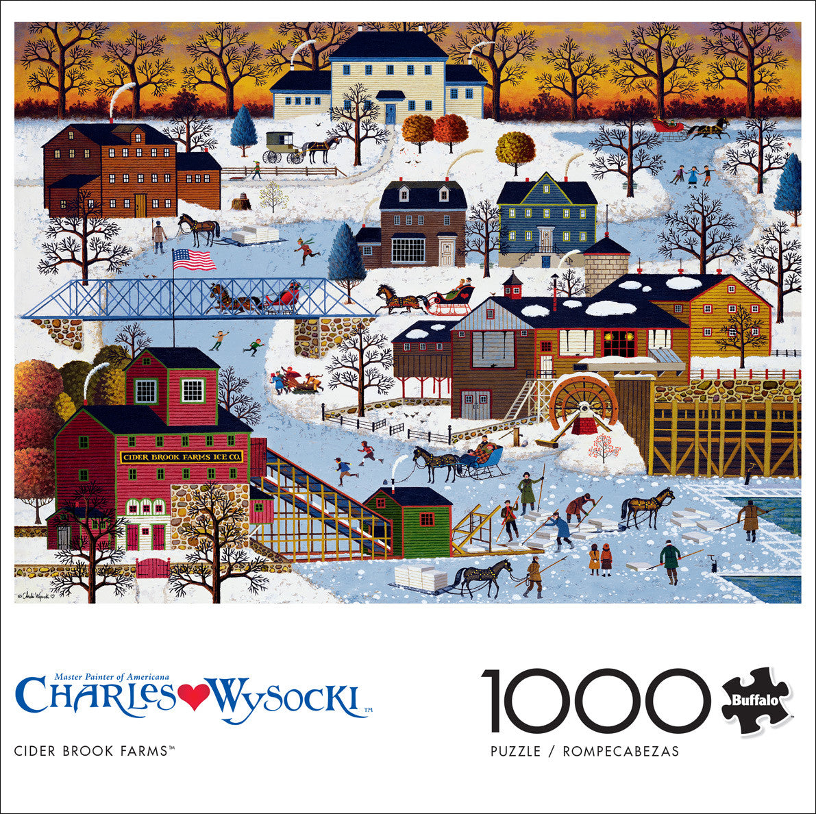 buffalo-games-wysocki-cider-brook-farms-puzzle-1000-teile-winter image 2