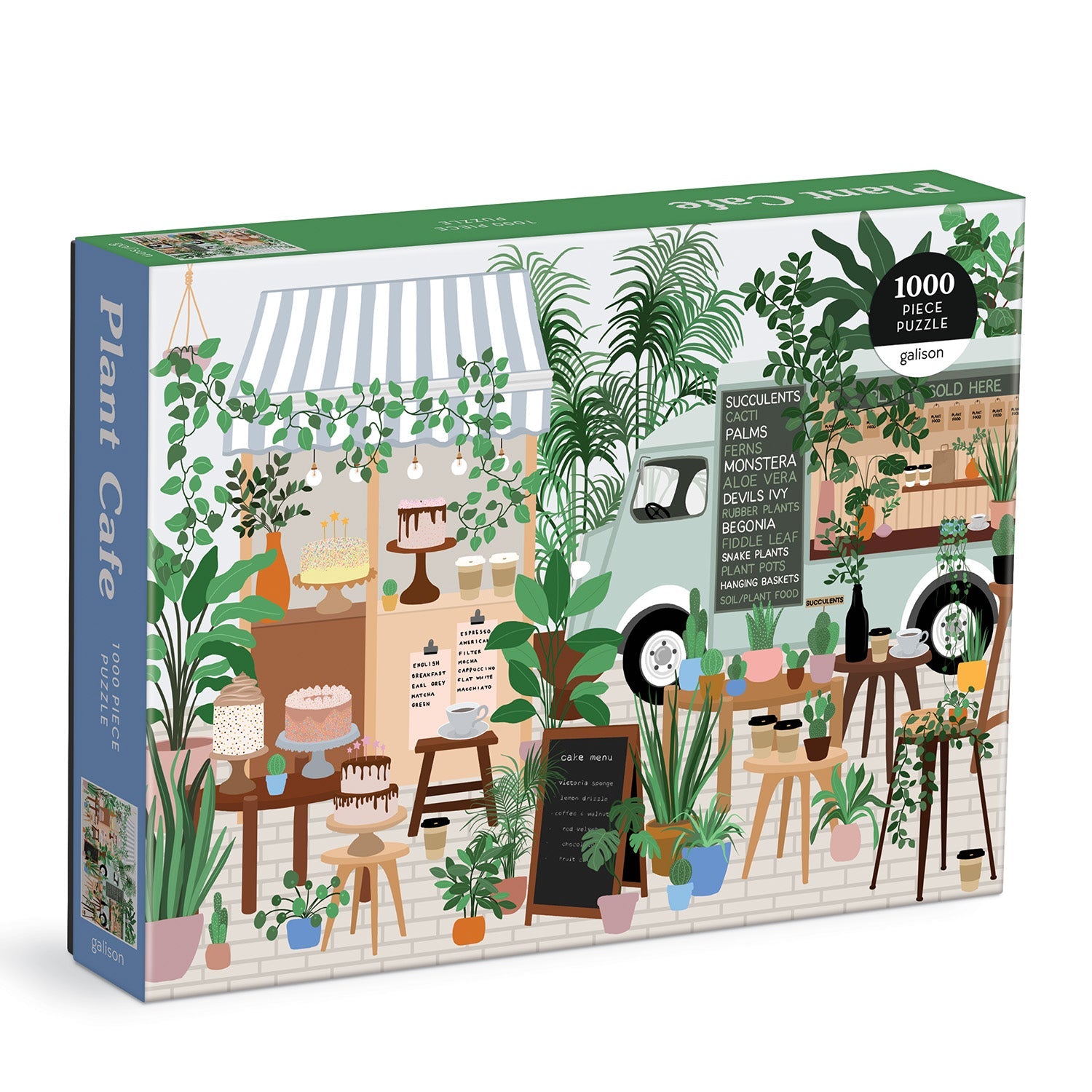 galison-plant-cafe-1000-teile-puzzle-pflanzen image 1
