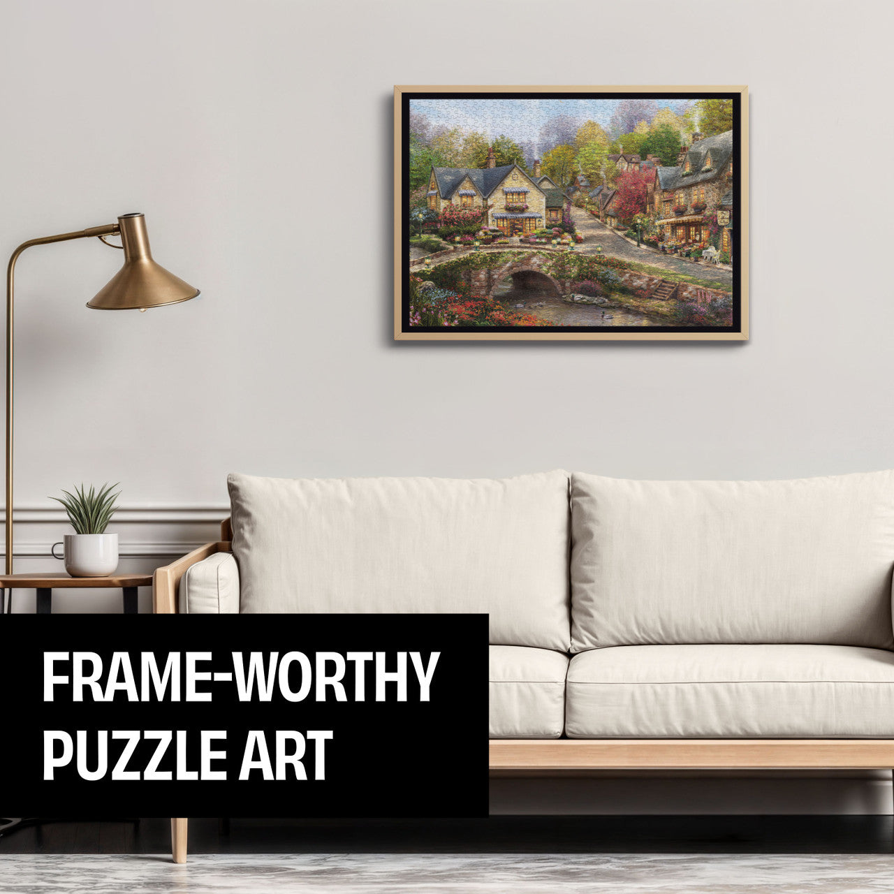 buffalo-games-thomas-kinkade-village-1000-teile-puzzle-dose image 2