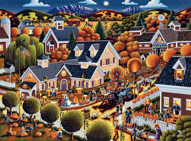 buffalo-games-all-hallow-s-eve-1000-teile-puzzle-halloween image 1