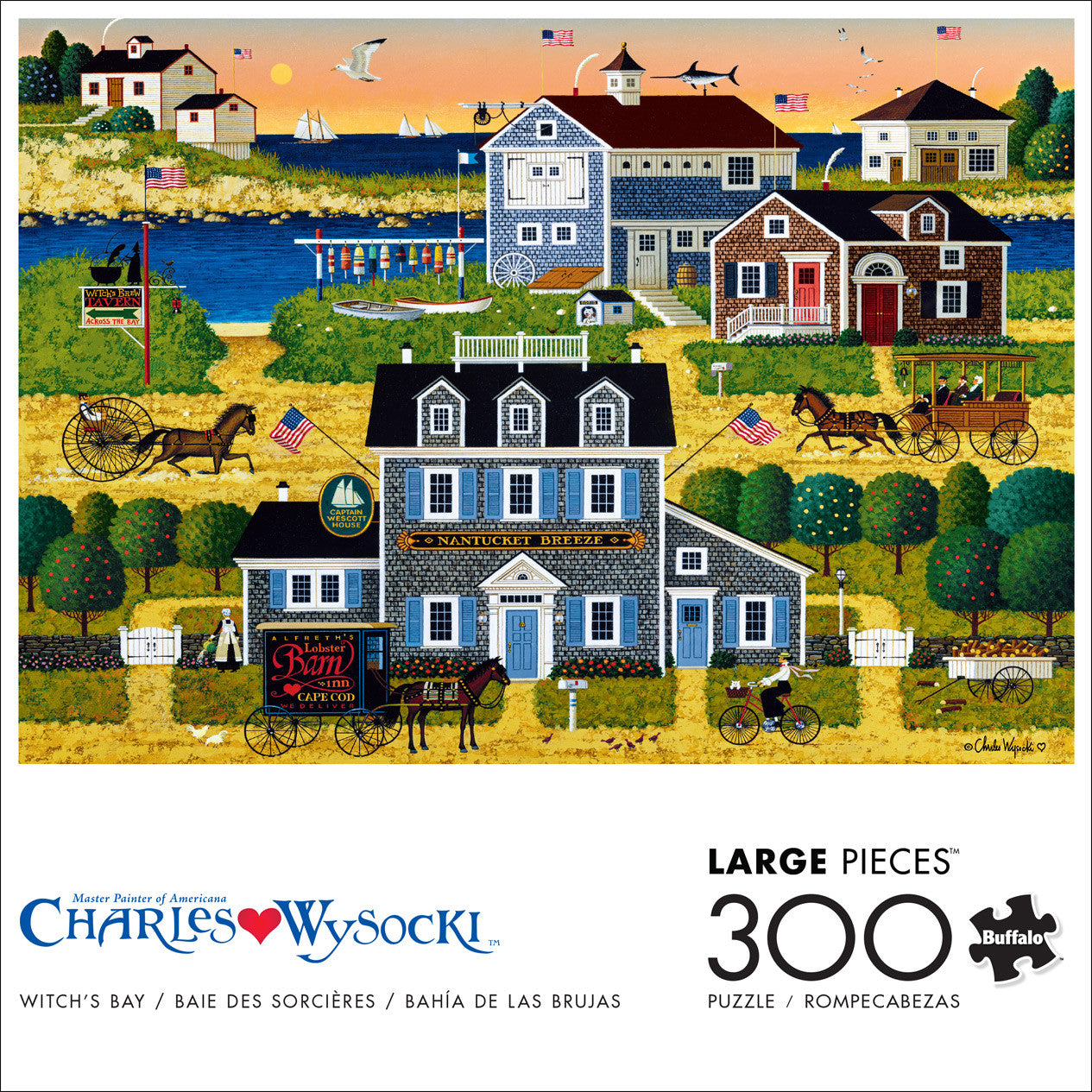 buffalo-games-charles-wysocki-witch-s-bay-300-teile-puzzle-k-ste image 2