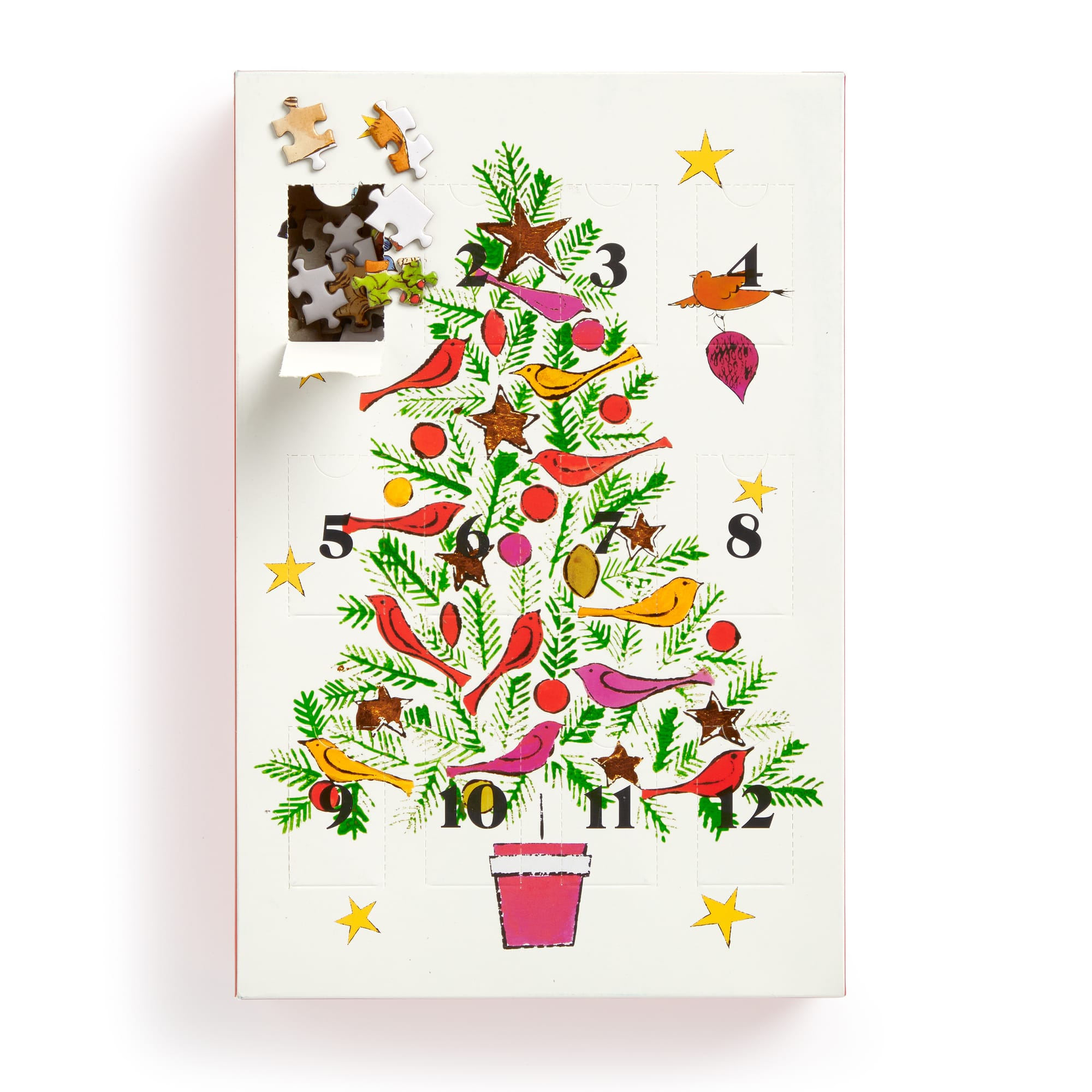 galison-andy-warhol-12-days-countdown-puzzle-adventskalender image 2