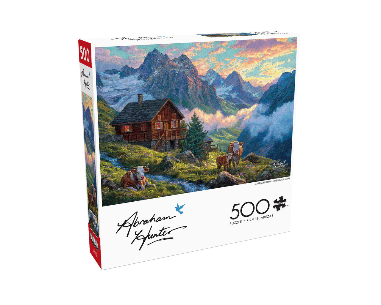 buffalo-games-abraham-hunter-alpine-farm-puzzle-500-teile image 4