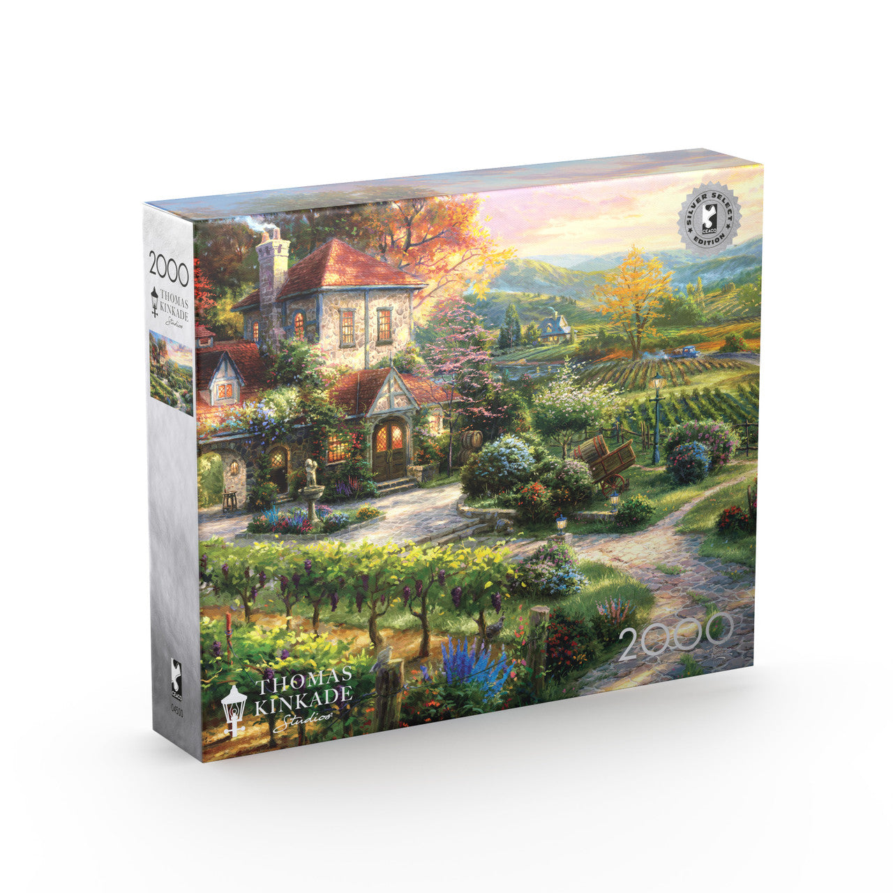 buffalo-games-thomas-kinkade-wine-country-puzzle-2000-teile image 2