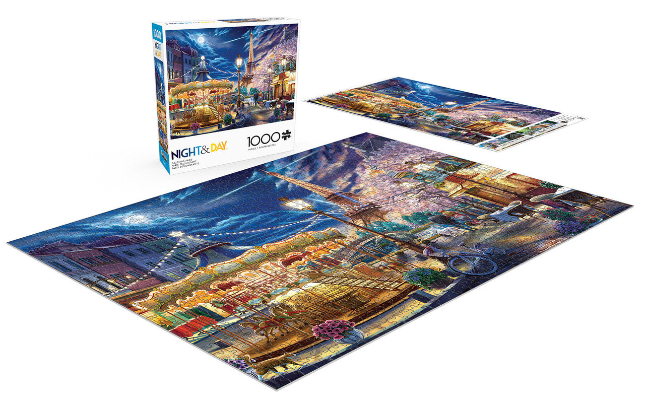 buffalo-games-night-day-dazzling-paris-1000-teile-puzzle image 3