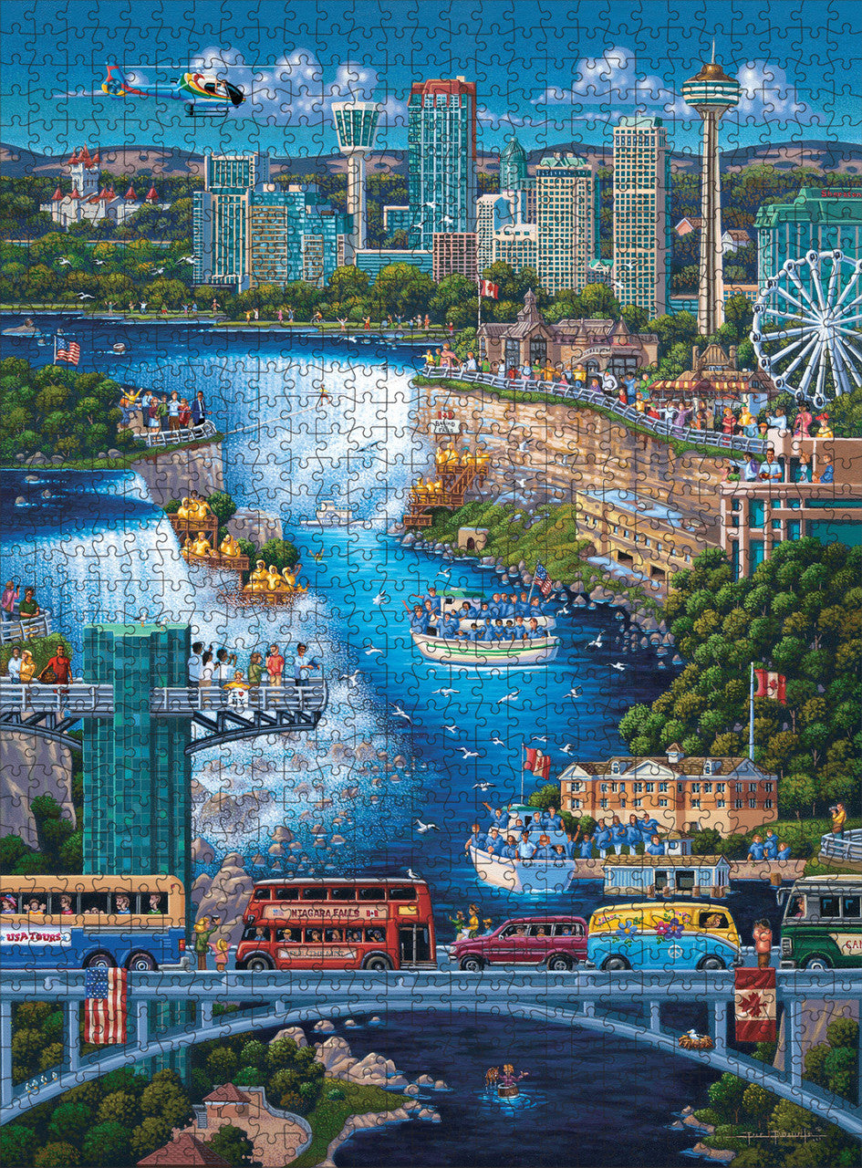 buffalo-games-eric-dowdle-niagara-falls-1000-teile-puzzle image 1