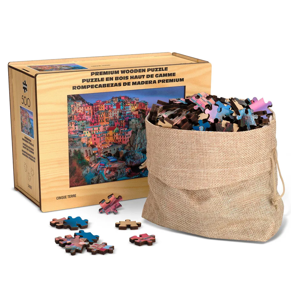buffalo-games-cinque-terre-500-teile-holzpuzzle-landschaft image 1