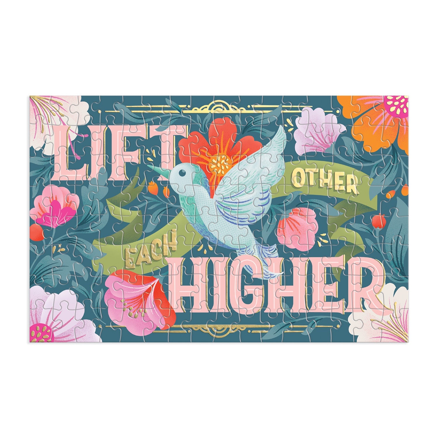 galison-lift-each-other-higher-128-teile-minipuzzle-vogel image 3